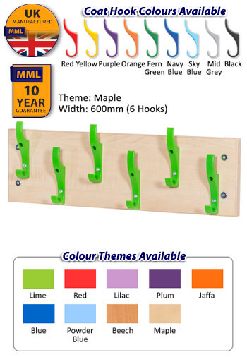 KubbyClass Mounted Coat Hooks