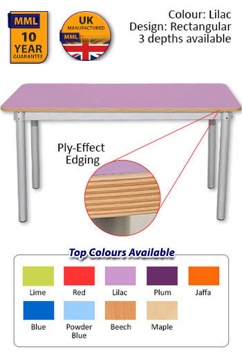 KubbyClass Rectangular Tables - 1800mm Length