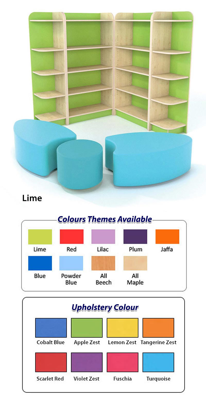 KubbyClass Reading Corner - Set C