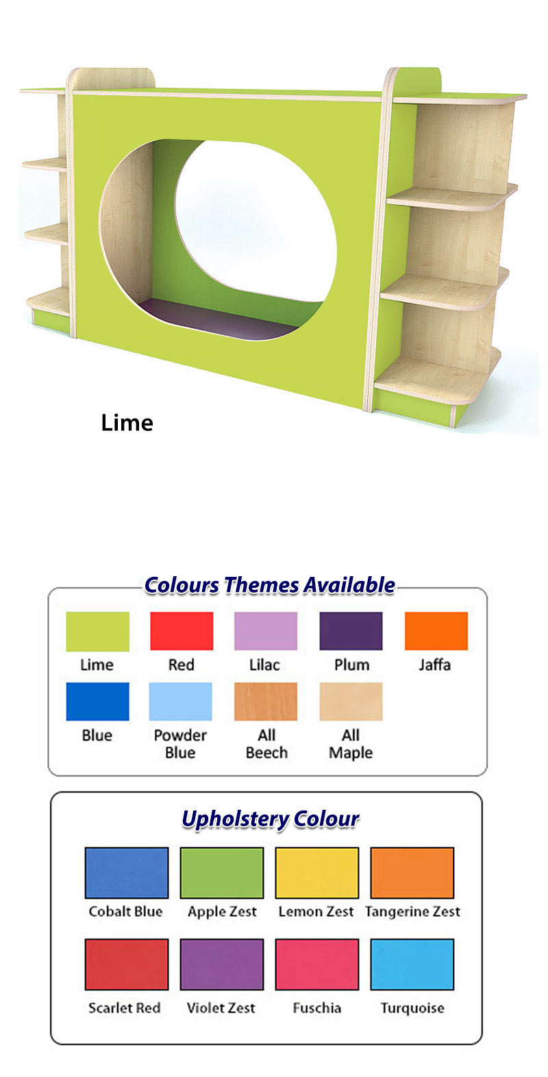 KubbyClass Hideaway Double Nook - Set J