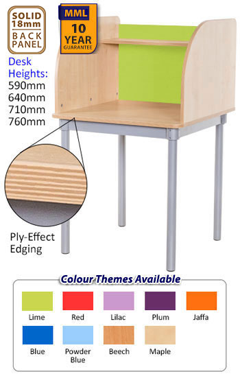 KubbyClass Curved Single Carrel