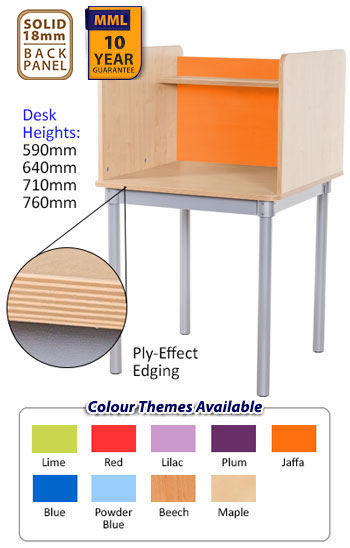 KubbyClass Square Single Carrel