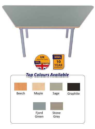 Stratford Trapezoidal Table - 1500 x 600mm