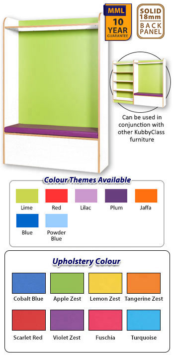 KubbyClass® Library Seat with Seating Pad - Polar