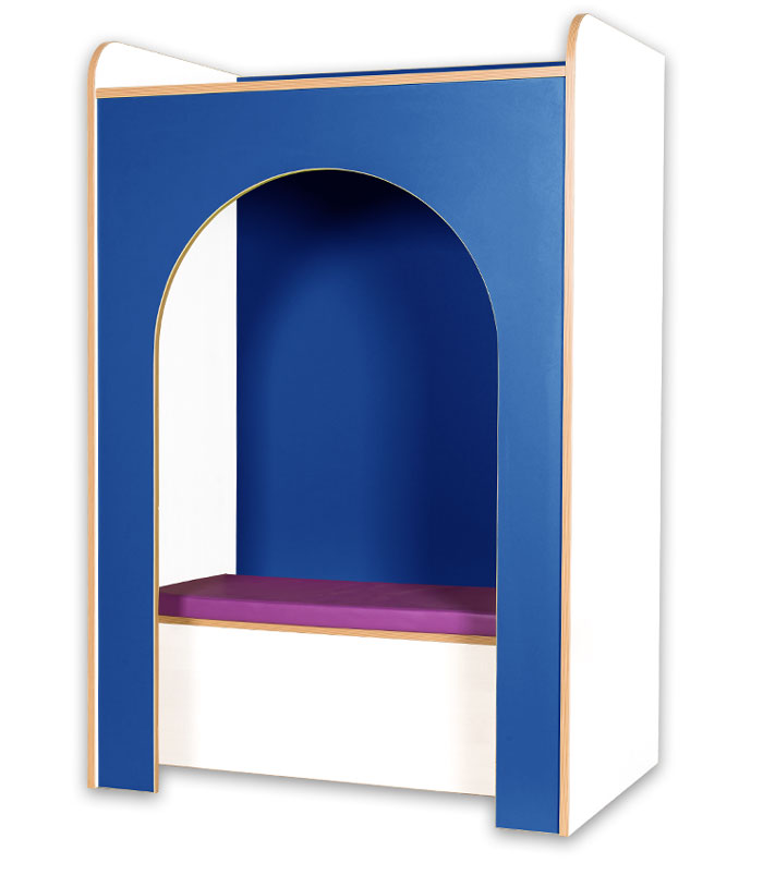 KubbyClass Reading Nook with Seating Pad - Polar