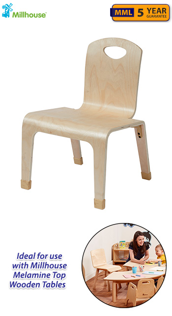 Wooden Stacking Low Teacher Chair