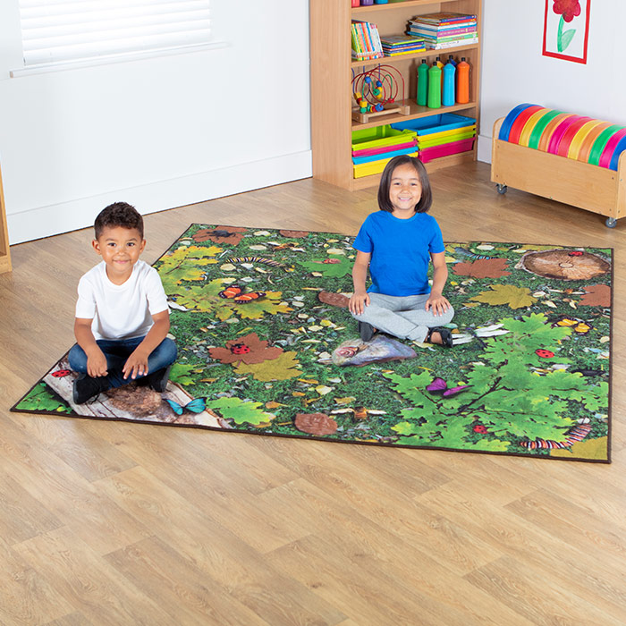 Woodland Double Sided Carpet - 2m x 2m