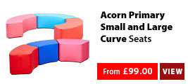 Acorn Primary Small and Large Curve Seats