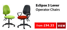 Eclipse 3 Lever Operator Chairs