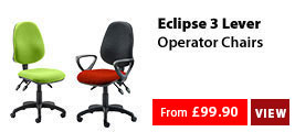 Eclipse 3 Lever Operator Chairs