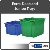 Extra-Deep and Jumbo Trays