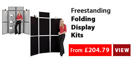 Freestanding Folding Display Kits