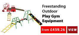 Freestanding Outdoor Play Gym Equipment