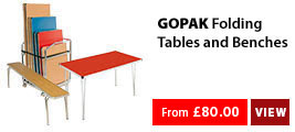 GOPAK Folding Tables & Benches