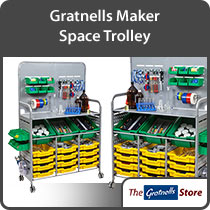 Gratnells MakerSpace-Hub Trolleys