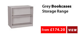 Grey Bookcases Storage Range