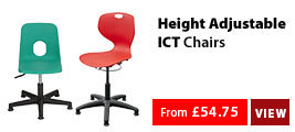 Height Adjustable ICT Chairs