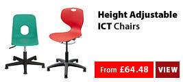 Height Adjustable ICT Chairs