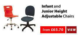 Infant And Junior Height Adjustable Chairs