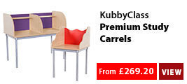 KubbyClass Premium Study Carrels