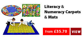 Literacy & Numeracy Carpets & Mats