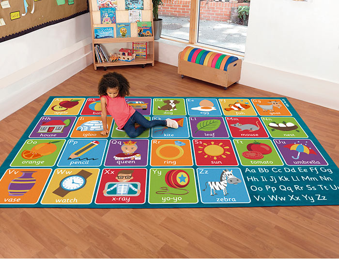 Alphabet Placement Carpet - 3m x 2m