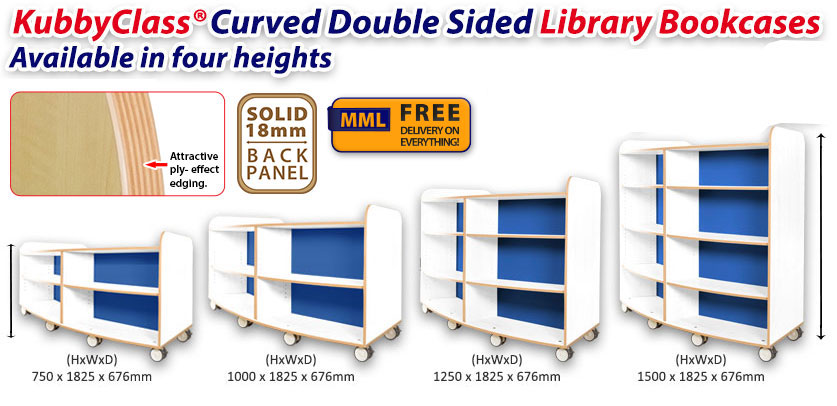 Curved Bookcases Polar Frag