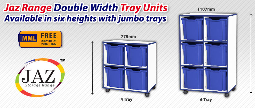 Double Width Jumbo Trays Frag