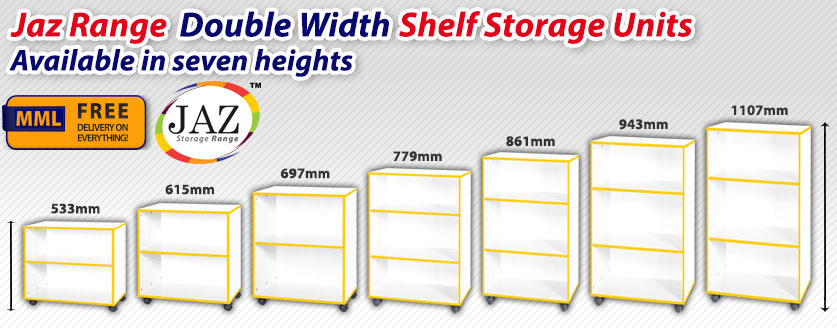 Double Width Shelf Unit Frag