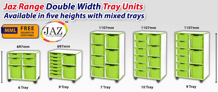 Double Width Variety Trays Frag