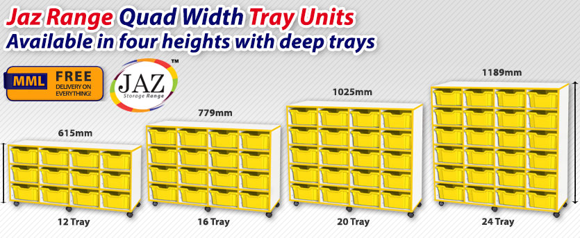 Quad Width Deep Tray Frag