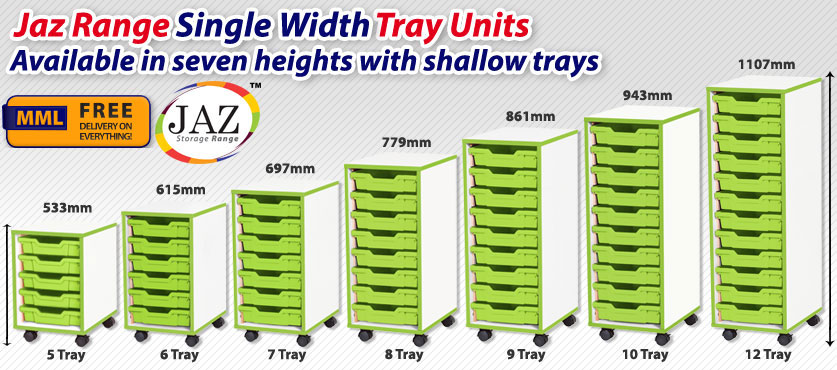 Single Width Shallow Tray Frag