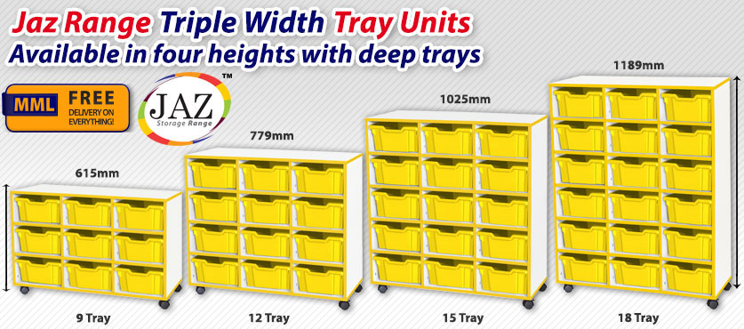 Triple Width Deep Tray Frag