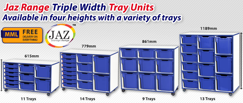 Triple Width Variety Tray Frag