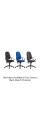 Eclipse XL 3 Lever Task Operator Chair With Loop Arms - view 4