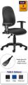 Eclipse 1 Lever Task Operator Chair With Height Adjustable Arms - view 1
