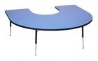 Laminated Horseshoe Table - view 1