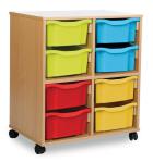 !!<<span style='font-size: 12px;'>>!!Storage Allsorts Unit with 8 Double Trays!!<</span>>!! - view 1