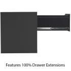 Talos 2 Drawer Filing Cabinet - view 4