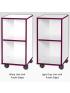 Jaz Storage Range - Single Width Shelf Storage Unit - view 4