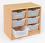 RS 2 Bay A4 - 6 Deep Clear Tray Unit - view 1