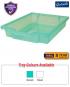 Gratnells Antimicrobial BioCote Compact Shallow Trays - Pack Of 12 - view 1