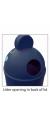 42 or 52 Litre Monster Litter Critter Bin - Dark Blue - view 2