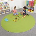 Plain Colour Round Carpet  - view 3