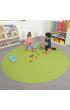 Plain Colour Round Carpet  - view 3