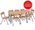 Milan Rectangular Table - 8 Seater - view 2