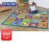 Alphabet Square Carpet - 2m x 2m - view 1