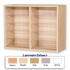 Wall Mountable x10 Space Pigeonhole Unit - view 1