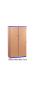 Stock Cupboard - Colour Front - 1818mm - view 3