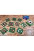 Woodland Set Of 35 Counting Mini Placement Carpets With Holdall - view 3